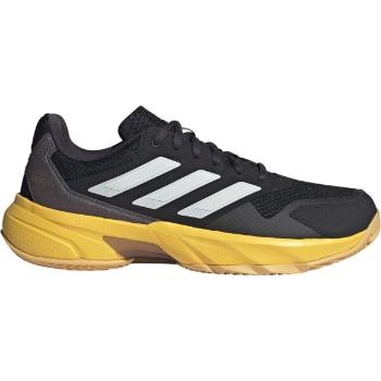 adidas COURTJAM CONTROL 3 M CLY Pánská tenisová obuv, černá, velikost 46 2/3