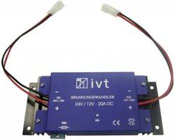 Stejnosměrný měnič napětí IVT 18162, 24V / 12V / 20 A