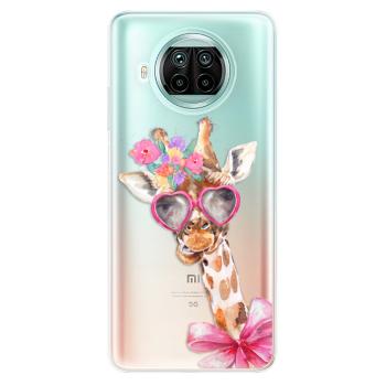 Odolné silikonové pouzdro iSaprio - Lady Giraffe - Xiaomi Mi 10T Lite