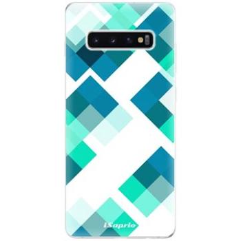 iSaprio Abstract Squares pro Samsung Galaxy S10+ (aq11-TPU-gS10p)
