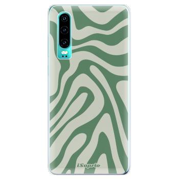 Odolné silikonové pouzdro iSaprio - Zebra Green - Huawei P30