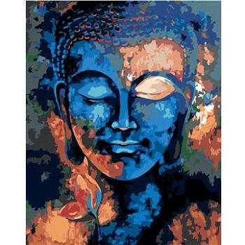 Diamondi - Diamantové malování - BAREVNÝ BUDDHA, 40x50 cm, bez rámu a bez vypnutí plátna (601869A)