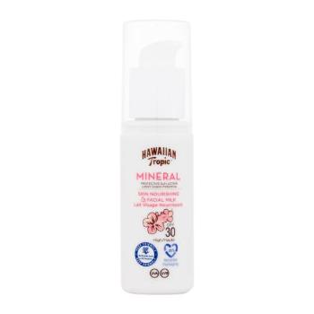 Hawaiian Tropic Mineral Skin Nourishing Facial Milk SPF30 50 ml opalovací přípravek na obličej poškozená krabička na všechny typy pleti