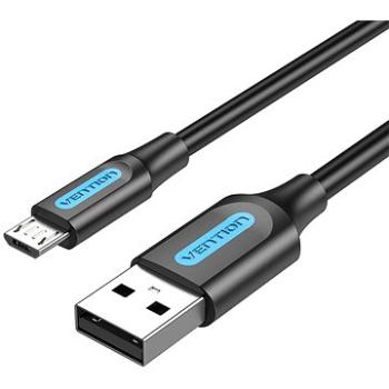 Vention USB 2.0 -> microUSB Charge & Data Cable 1m Black (COLBF)