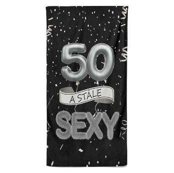 Osuška Stále sexy – černá (věk: 50)