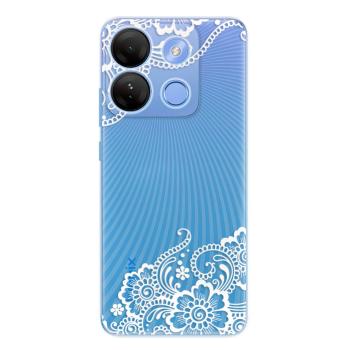 Odolné silikonové pouzdro iSaprio - White Lace 02 - Infinix Smart 7