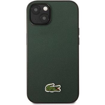 Lacoste Iconic Petit Pique Logo Zadní Kryt pro iPhone 14 Plus Dark Green (LCHCP14MPVCE)
