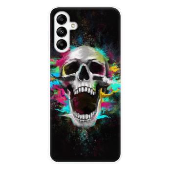 Odolné silikonové pouzdro iSaprio - Skull in Colors - Samsung Galaxy A04s