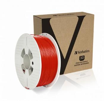 VERBATIM 3D Printer Filament PET-G 1.75mm 1000g red, 55053