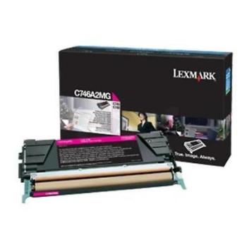Lexmark C746A3MG purpurová (magenta) originální toner