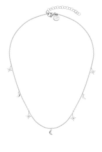 Tamaris Jemný ocelový náhrdelník s přívěsky TJ-0098-N-42