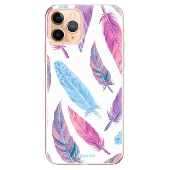 Odolné silikonové pouzdro iSaprio - Feather Pattern 10 - iPhone 11 Pro