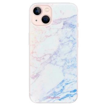 Odolné silikonové pouzdro iSaprio - Raibow Marble 10 - iPhone 13