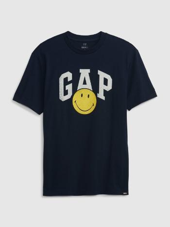 GAP Gap & Smiley® Triko Modrá