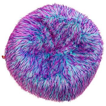 BeanBag Sedací vak Shaggy Multicolor pink-violet-blue (BB-multicolor-pvb)