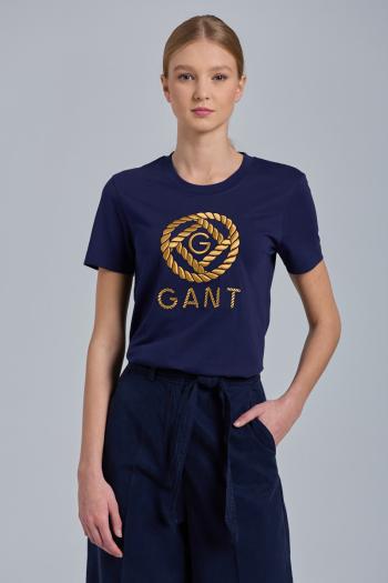 TRIČKO GANT D1. ROPE ICON SS T-SHIRT modrá S