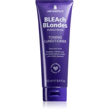 Lee Stafford Bleach Blondes Toning Conditioner tónovací kondicionér pro blond a melírované vlasy 250 ml