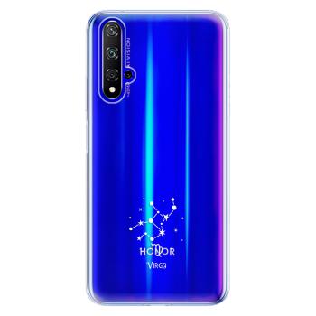 Odolné silikonové pouzdro iSaprio - čiré - Panna - Huawei Honor 20