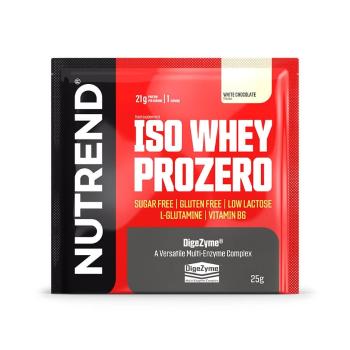 Práškový koncentrát Nutrend ISO WHEY Prozero 25 g  pudinková vanilka