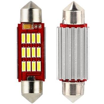 M-Style LED žárovka sufit 41mm 12V 12SMD CANBUS (4584-MS-046423)