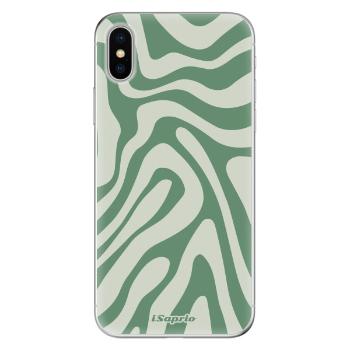 Odolné silikonové pouzdro iSaprio - Zebra Green - iPhone X