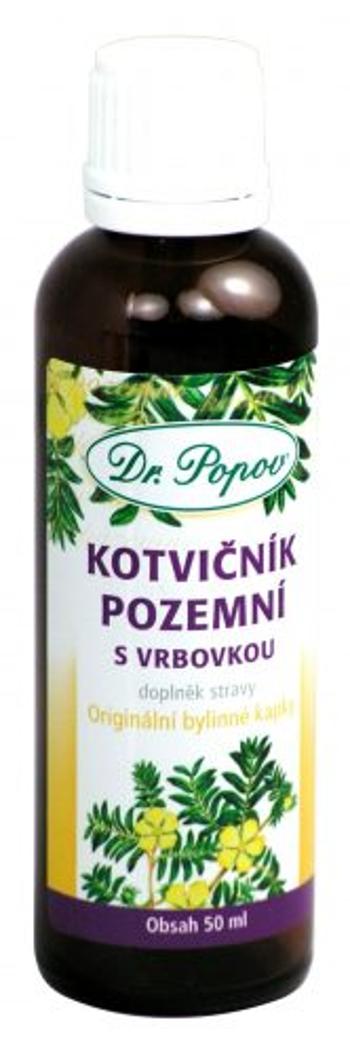Dr.Popov Kotvičník pozemní s vrbovkou 50 ml