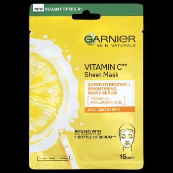 Garnier Skin Naturals hydratační textilní maska pro rozjasnění pleti s vitamínem C 28 g