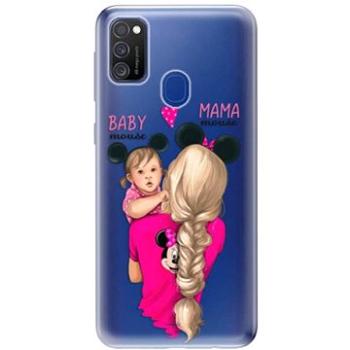 iSaprio Mama Mouse Blond and Girl pro Samsung Galaxy M21 (mmblogirl-TPU3_M21)