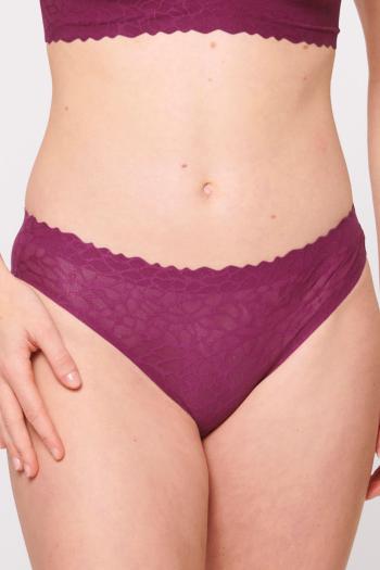 Kalhotky Sloggi Zero Feel Lace - SLO00YN/vínová / L SLO2E002-00YN