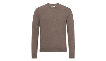 Colorful Standard Light Merino Wool Crew hnědé CS5086-WT