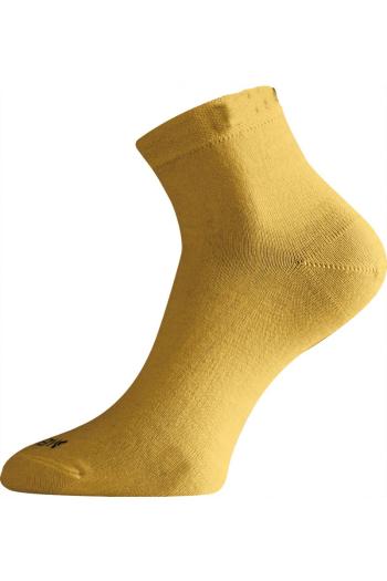 Lasting WAS 640 hořčicové ponožky z merino vlny Velikost: (38-41) M ponožky