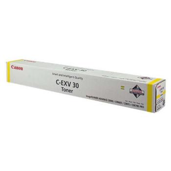 CANON C-EXV30 Y - originální toner, žlutý, 54000 stran