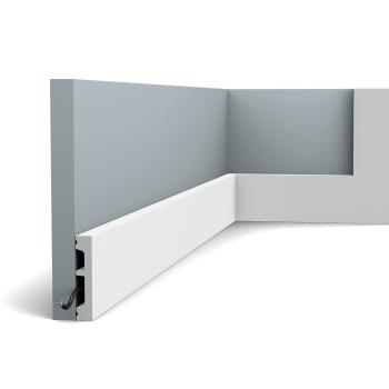ORAC Decor ORAC stropní, podlahová a lemovací lišta SX157 - Lišta 2000x66x13 mm Bílá