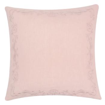 Růžový povlak na polštář French Flower pink - 50*50 cm FRF30P