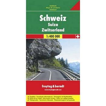 Automapa Švýcarsko 1:400 000 (978-3-07-90326-3)