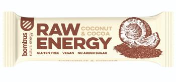 Bombus RAW Energy kokos a kakao 50 g