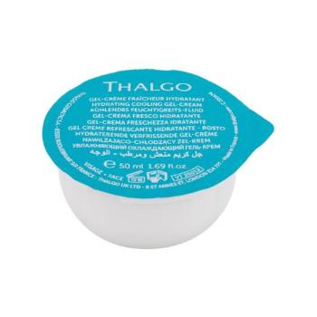 Thalgo Source Marine Hydrating Cooling Gel-Cream 50 ml denní pleťový krém pro ženy Náplň na dehydratovanou pleť