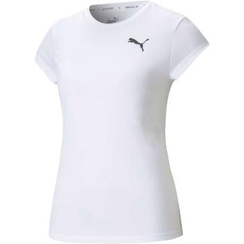 Puma Active Tee Dámské triko, bílá, velikost XL