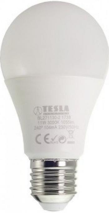 TESLA - LED BL271130-2, žárovka BULB E27, 11W, 1055lm