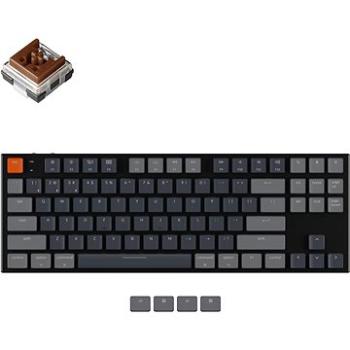 Keychron K1SE TKL Ultra-Slim Low Profile Hot-Swappable Optical Brown Switch - US (K1-E3)