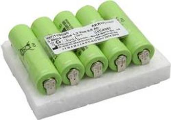 Akumulátor pro lékařské přístroje Akku Med Náhrada za originální akumulátor 1.2-600 1.2 V 600 mAh