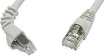 Síťový kabel RJ45 Telegärtner L00001A0154, CAT 6A, S/FTP, 1.50 m, šedá