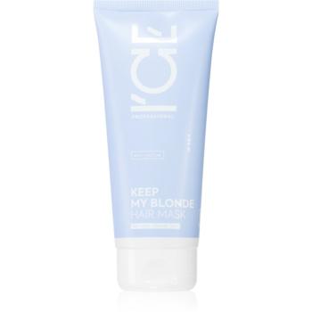 Natura Siberica ICE Professional Keep My Blonde regenerační maska pro zesvětlené, melírované studené blond vlasy 200 ml