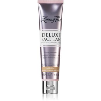 Loving Tan Deluxe Face Tan samoopalovací krém na obličej odstín Medium 50 ml