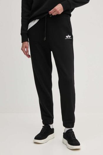 Tepláky Alpha Industries Basic Jogger černá barva, 116051.03-black