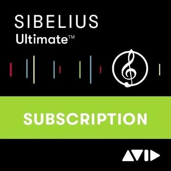 AVID Sibelius Ultimate 1Y Subscription EDU