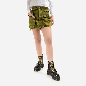 Sukně Aries Acid Washed Cargo Skirt AR32304 LIME