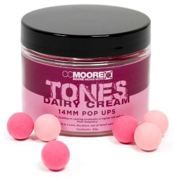 Cc moore plovoucí boilie tones dairy cream pop ups - 14 mm 45 ks