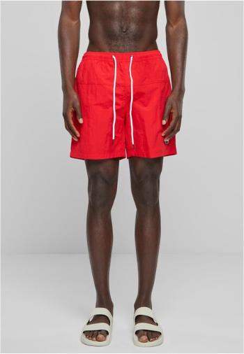 Urban Classics Block Swim Shorts cityred - M