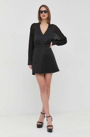 Sukně MAX&Co. černá barva, mini